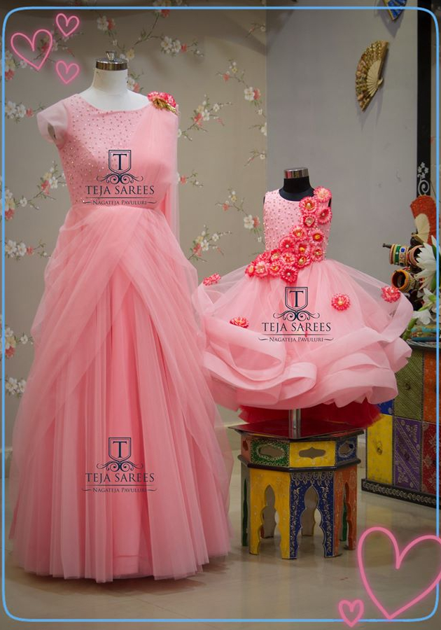 mom daughter duo dress